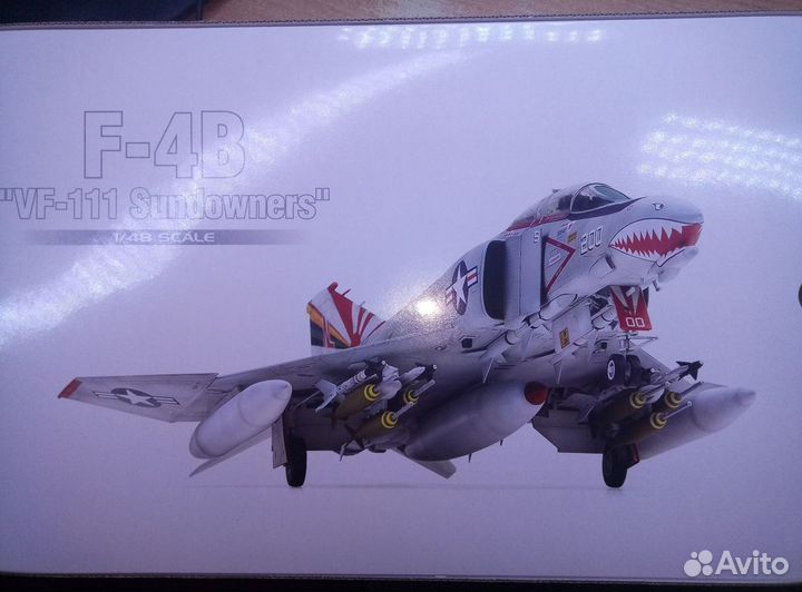 Academy 1/48 F-4B+Aires cockpit set+Eduard Brassin