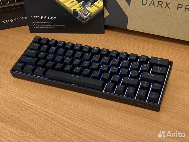 Продам механическую клавиатуру Dark Project KD63A