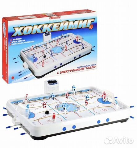 Хоккей электронный с объемными игроками