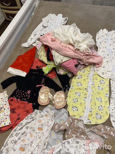 Вещи пакетом на девочку (два пакета)
