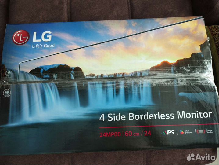 Монитор для компьютера LG 24mp88hv-S
