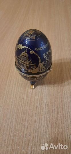 Шкатулка яйцо сувенир