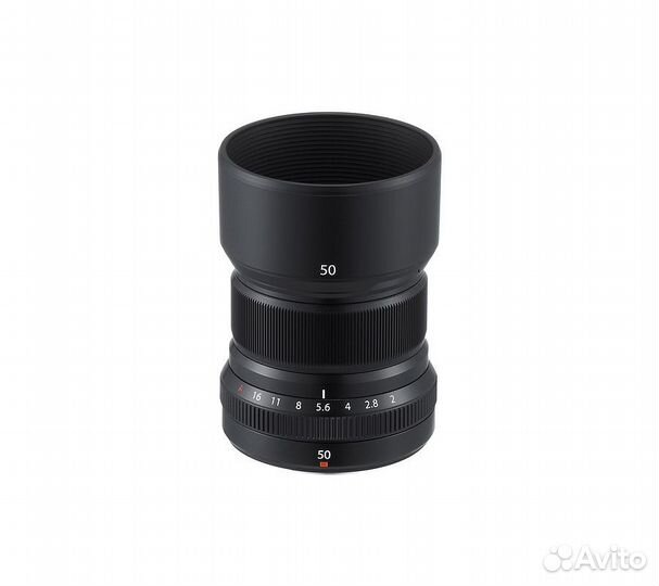 Объектив Fujifilm XF 50mm f/2 R WR черный