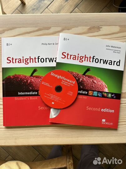 Sraightforward intermediate учебник и тетрадь