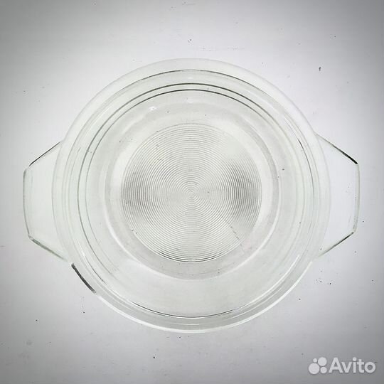 Кастрюля с крышкой из термостойкого стекла 2л