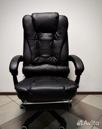 Офисное кресло руководителя с массажем