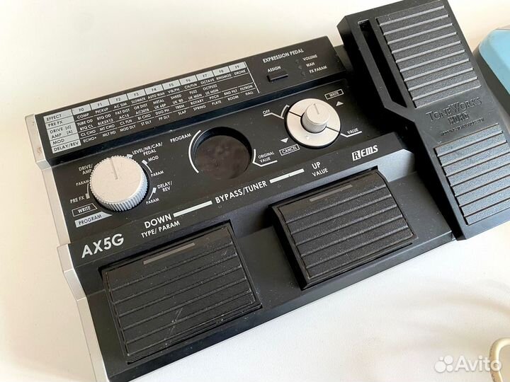 Педаль эффектов Гитарный процессор Звуковая карта