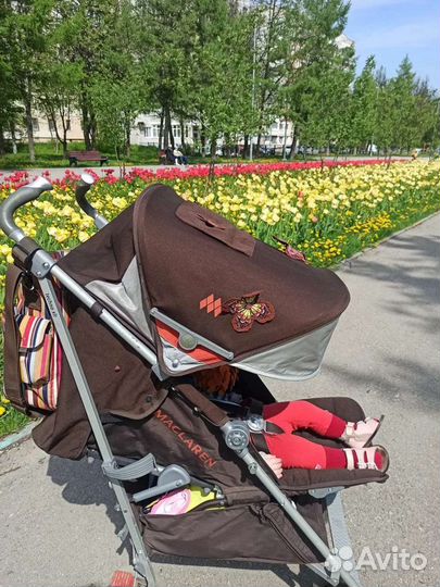 Коляска трость maclaren techno xlr редкий цвет