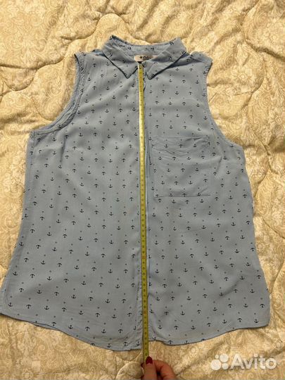 Блузка летняя без рукавов