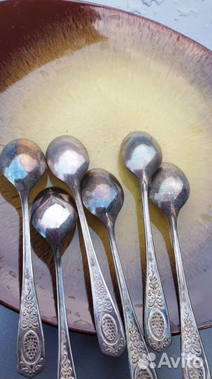 Чайные ложки из мельхиора СССР