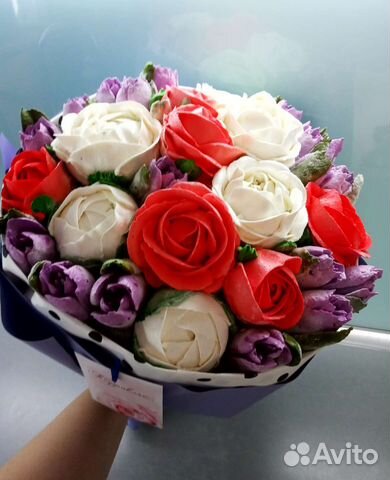 Букет из зефира