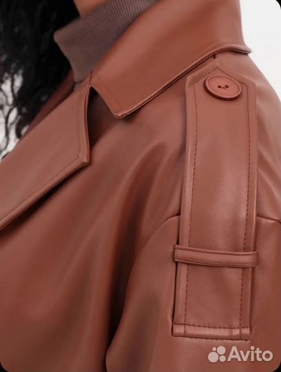 Тренч коричневый женский