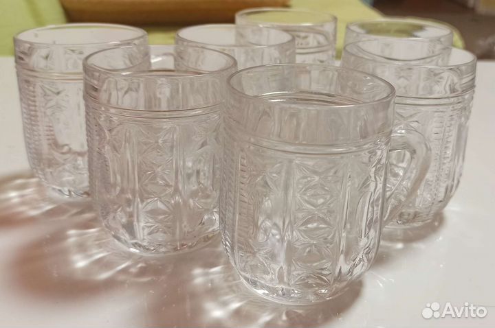 Кружечки из хрусталя СССР