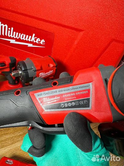 Набор аккумуляторного инструмента Milwaukee 4в1