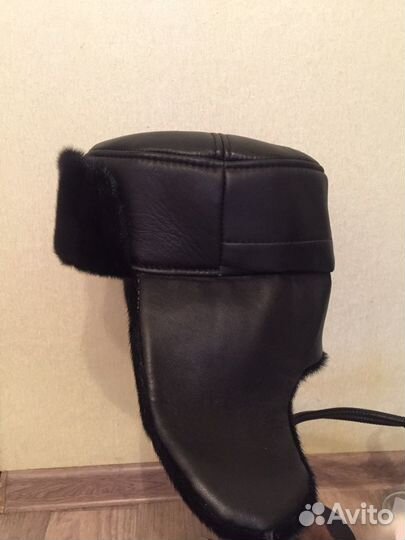 Мужская шапка ушанка