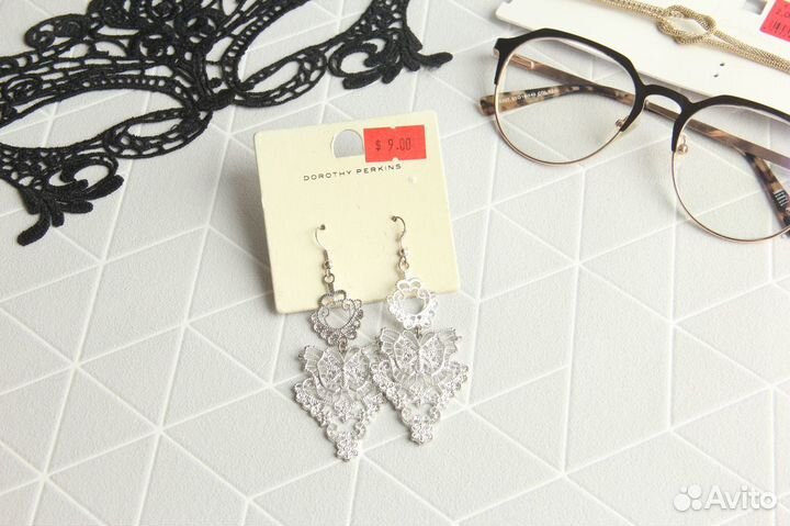 Км Брендовые серьги