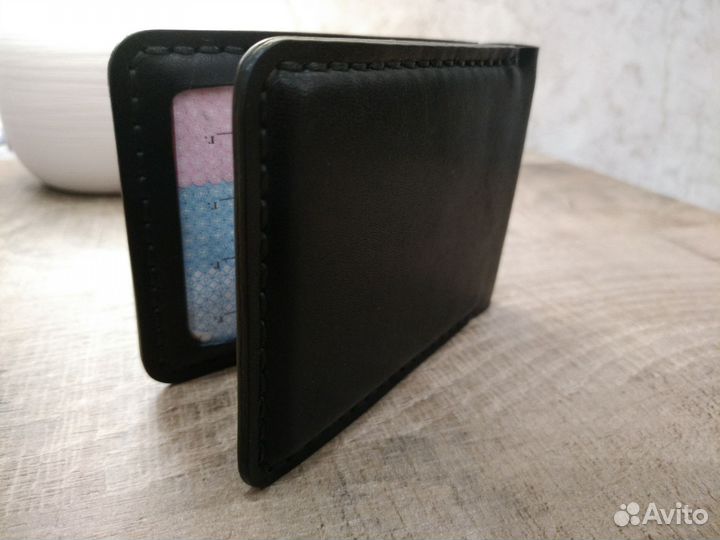 Обложка для удостоверения из натуральной кожи