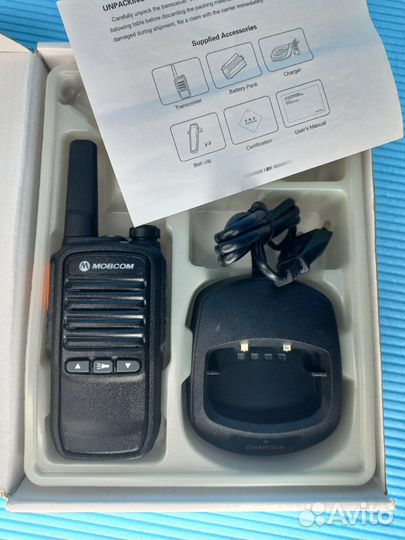 16-канальная рация с фонариком motorola