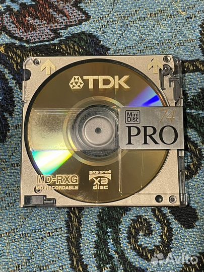 Минидиск TDK PRO MD-RXG новый запечатанный