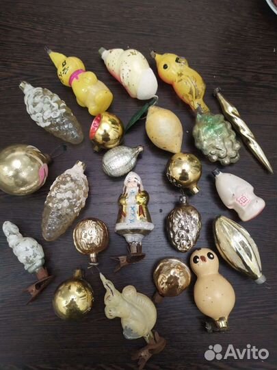 Елочные игрушки ссср, 22 шт