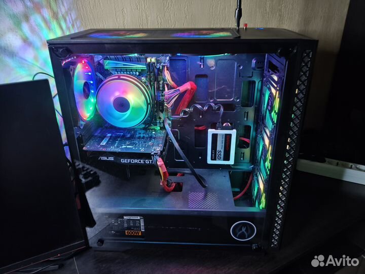 Игровой компьютер gtx 1660 super монитор 144гц