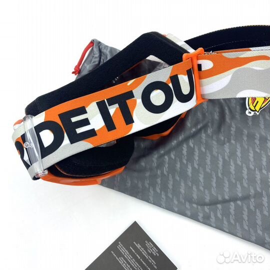 Очки кроссовые FMF Powercore Assault Оранж