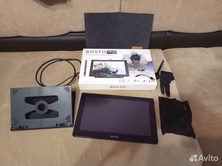 Графический планшет Bosto 16HD Tablet