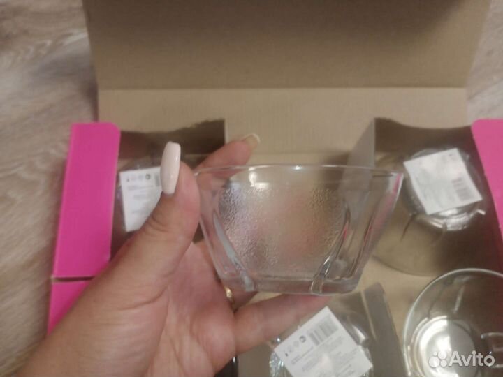 Набор салатников стекло