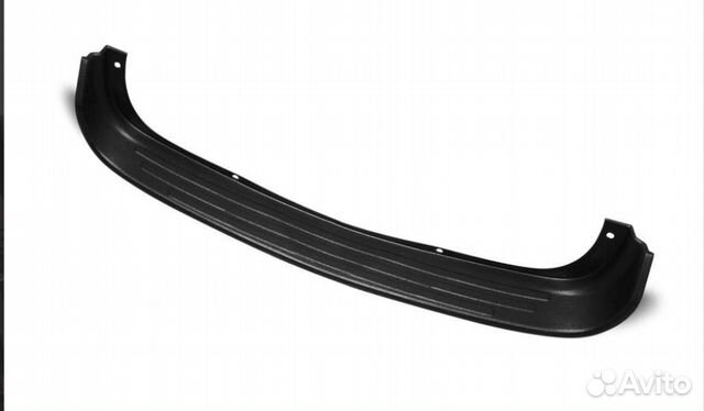 Накладка на задний бампер renault duster