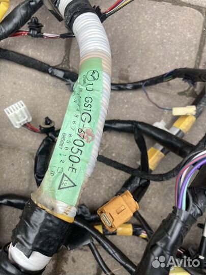 Проводка салона mazda 6 gh 2.0 МКПП