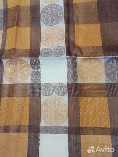 Скатерти и полотенца лен СССР новые