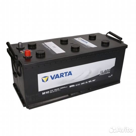 АКБ 190-6ст Varta PRO Motive Black п.п. конус