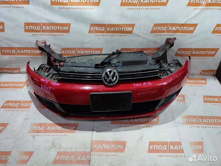 Ноускат Бампер Volkswagen Golf 6 2012 1K9807217AG