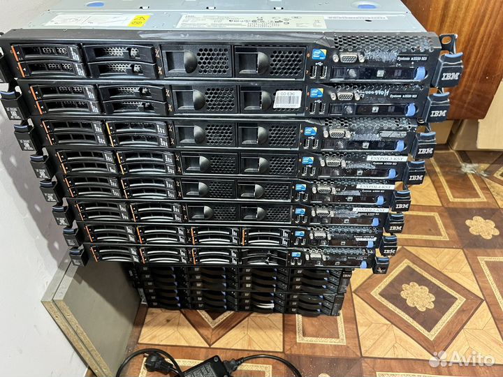 Сервер IBM X3550 M3 рабочий Ram 72Gb