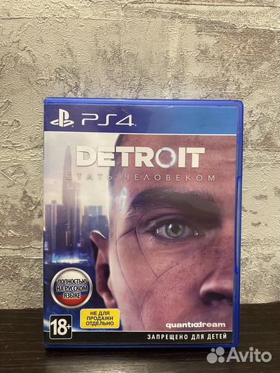 Detroit стать человеком (диск PS4, PS5)