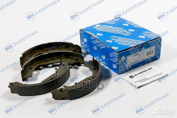 Тормозные колодки барабанные toyota prius/yaris