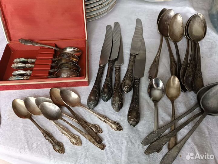 Ложки чайные, ножи проданы Ложки вилки мнц