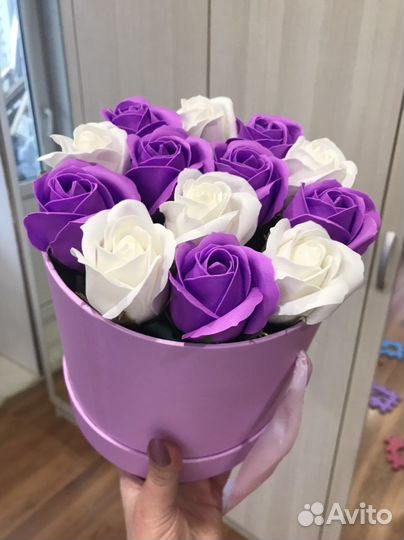 Мыльные розы букеты