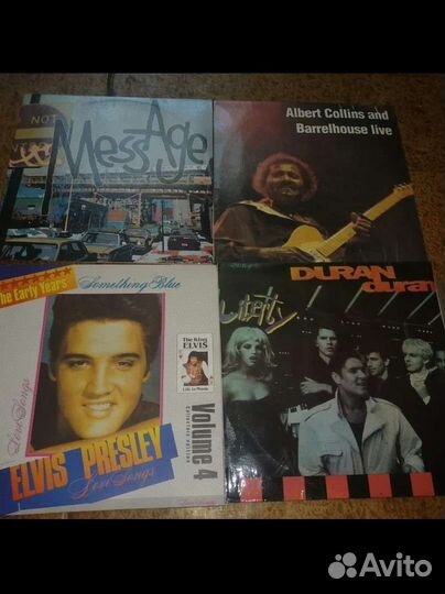 Виниловые пластинки поп и рок новые