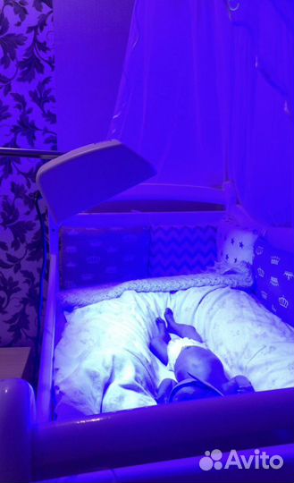 Лампа от желтушки фотолампа билитест