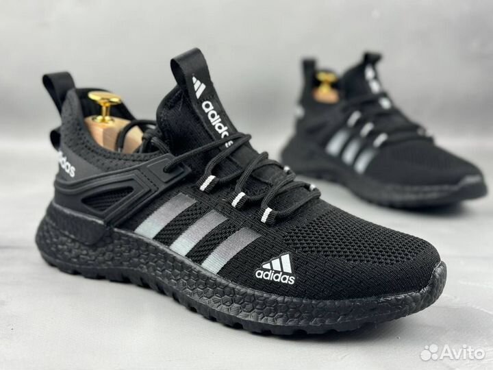 Мужские кроссовки Adidas Summer чёрные