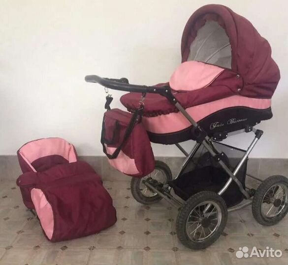 Продам коляску 2в1 + Бесплатно автокресло