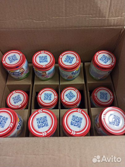 Овощное пюре агуша