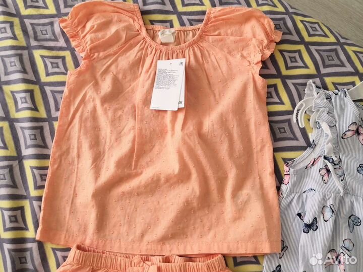 Платье и костюм для девочек 92 размер hm
