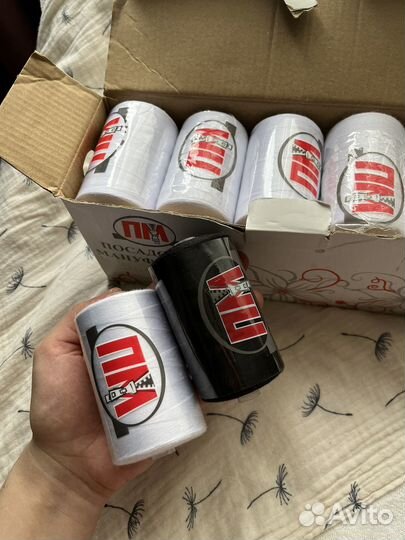 Нитки швейные армированные