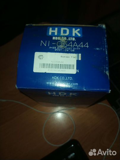 NI034A44 шрус внешний HDK, наружный Ниссан блюберд