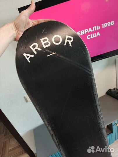 Сноуборд Arbor Parabolic Rocker 158