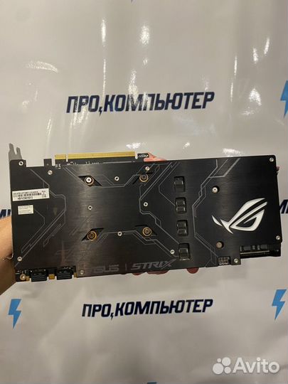 Видеокарта GTX 1080 Ti 11Gb Asus Strix