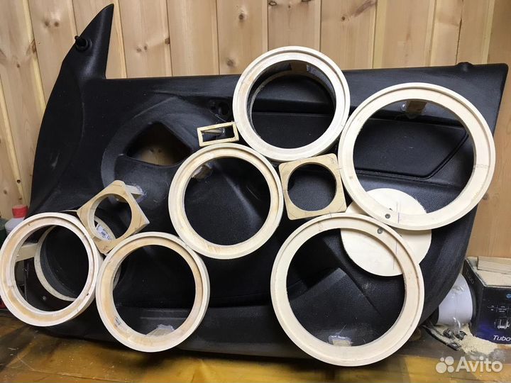 Изготовление дверных карт под автозвук