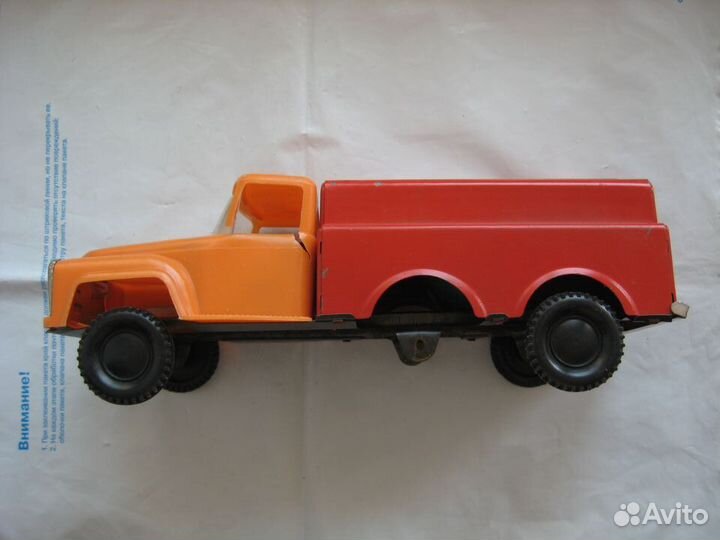 Машина пожарная игрушка СССР
